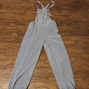 American Eagle Outfitters Light Gray Jumpsuit